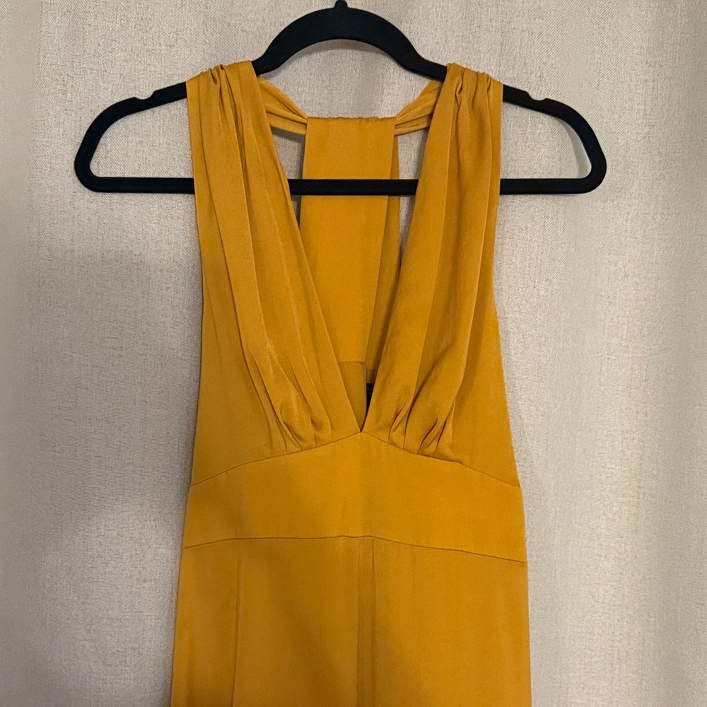 Banana Republic Golden Mustard Dress
